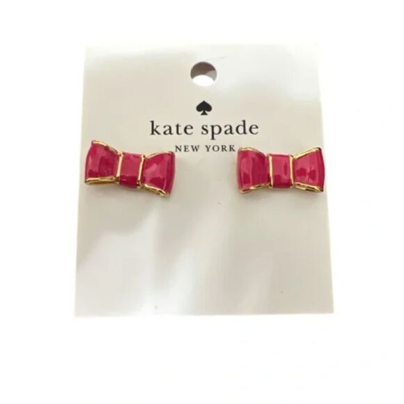 Kate Spade “Take a Bow” Stud Earrings NWT - Picture 1 of 1